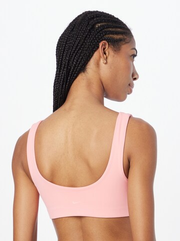 NIKE - Bustier Sujetador deportivo en rosa