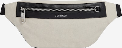 Calvin Klein Gürteltasche in hellbeige / schwarz, Produktansicht