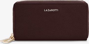 Lazarotti Wallet 'Bologna' in Brown: front