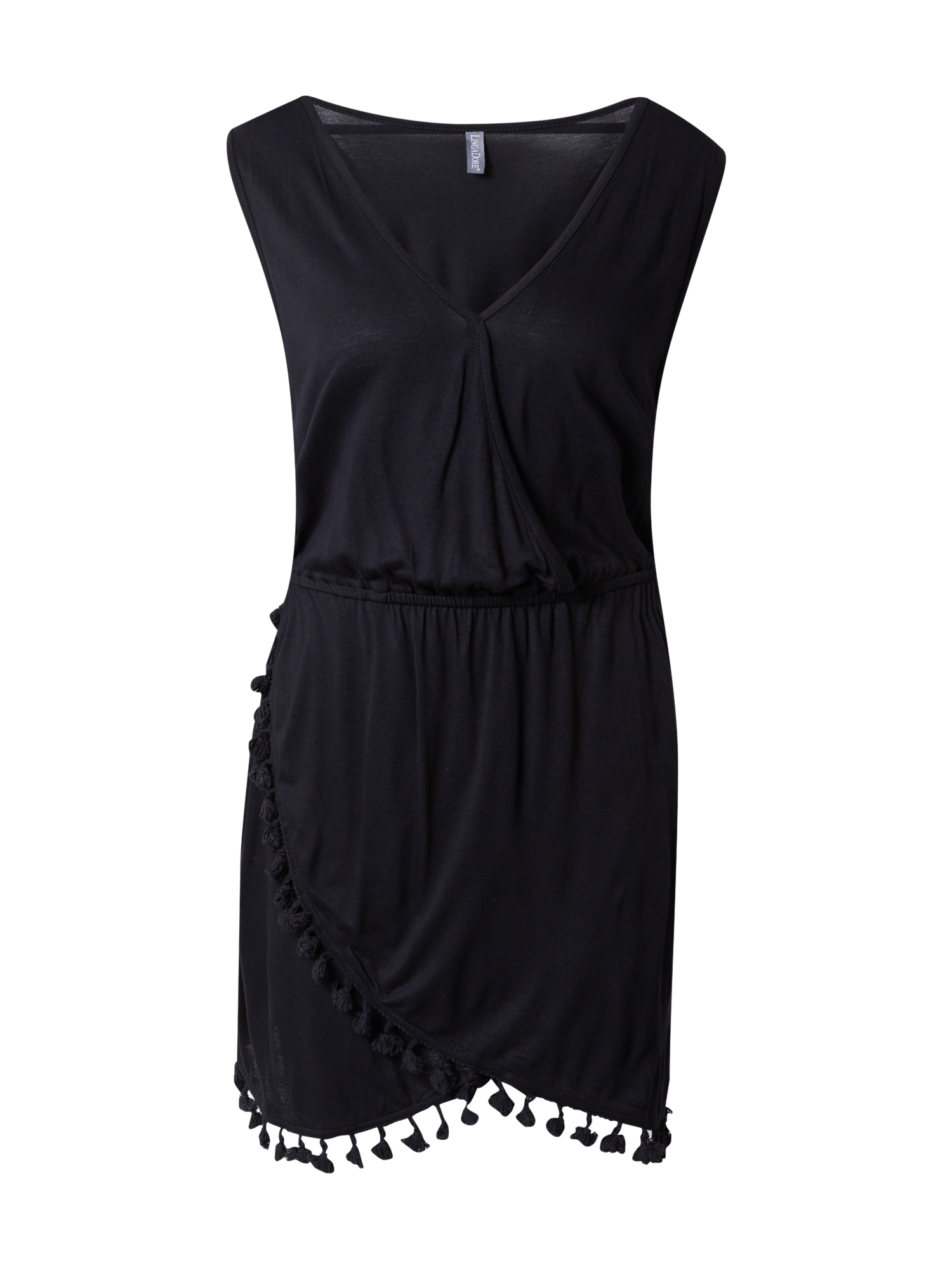 A7u18 Kobiety LingaDore Sukienka plażowa w kolorze Czarnym 