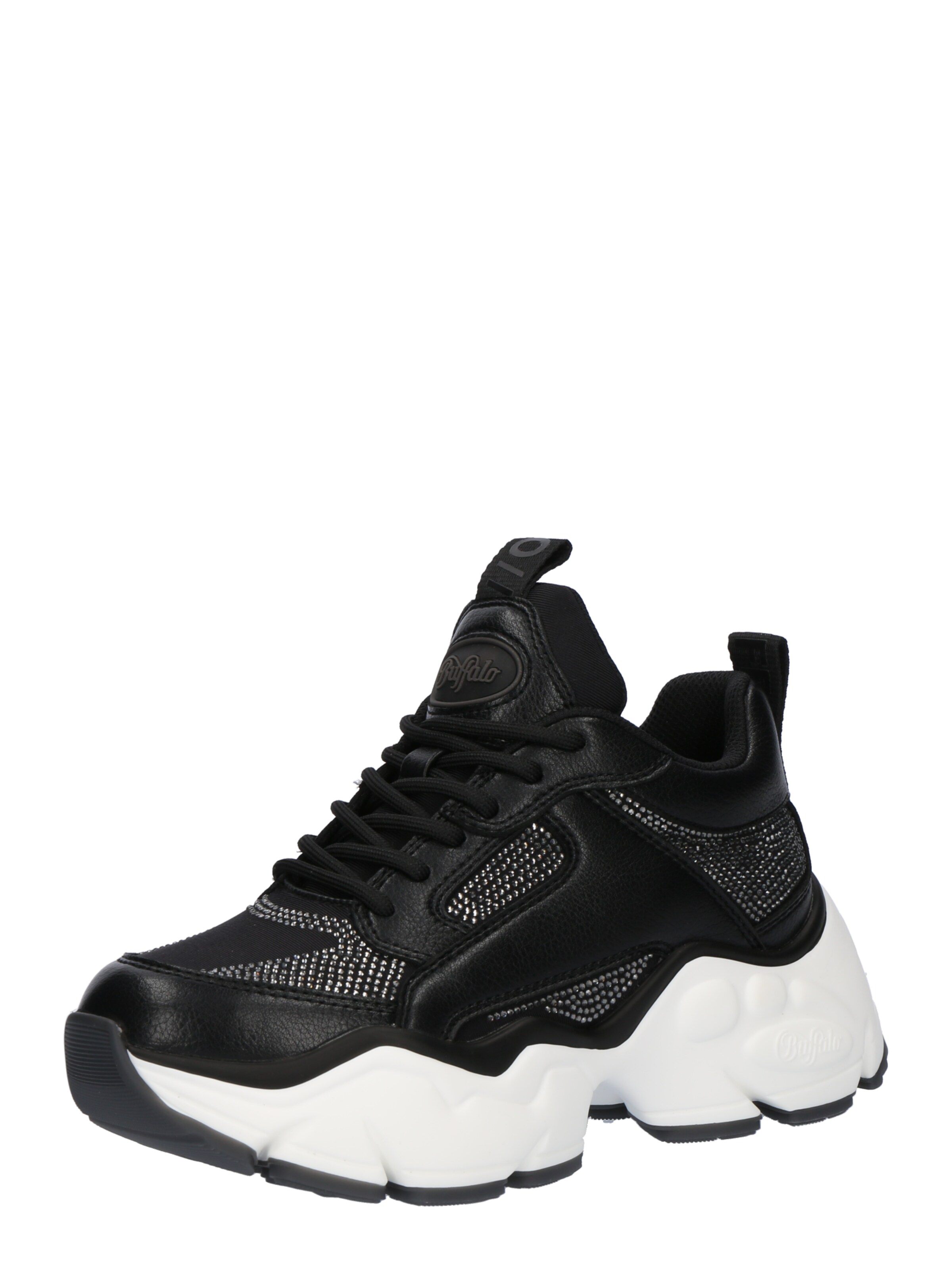 BUFFALO Platform trainers in Black: front