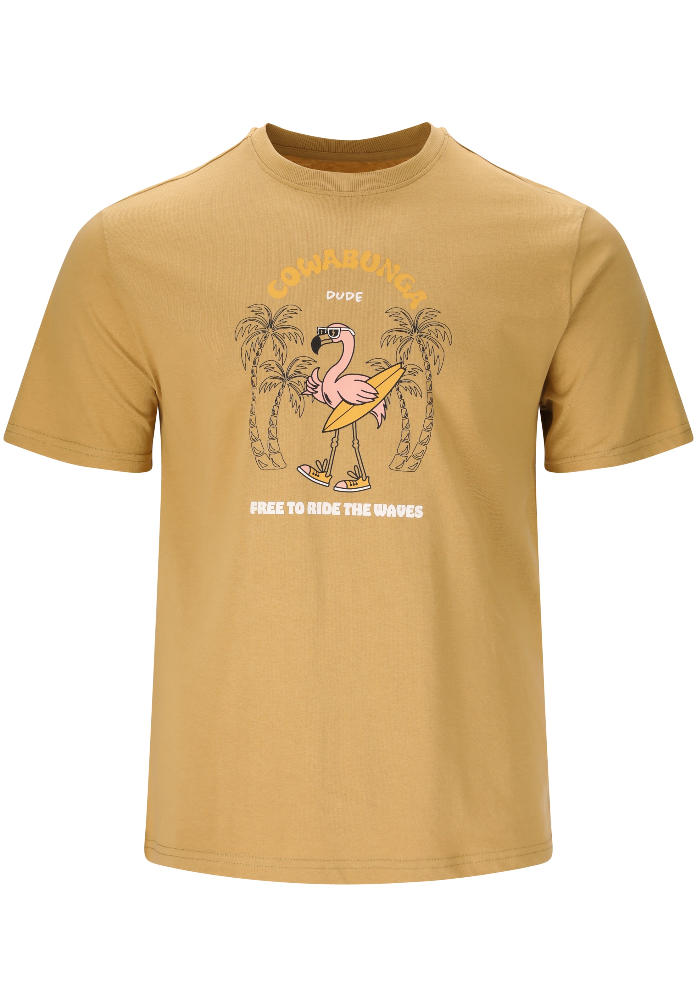 Cruz Shirt 'Ankara' in Brown: front