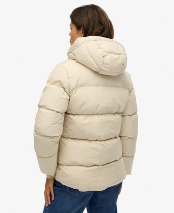 Superdry Winterjas '5 Baffle Sports' in Beige