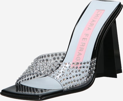 Chiara Ferragni Mule 'MULE' en noir / transparent, Vue avec produit