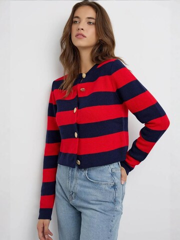 Hiccup Gebreid vest in Rood