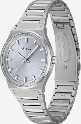 BOSS Analog Watch ' Candor ' in Silver: front