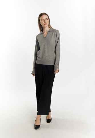 Pull-over DreiMaster Klassik en gris