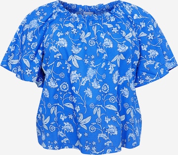 Persona by Marina Rinaldi Blouse 'BIG' in Blue: front
