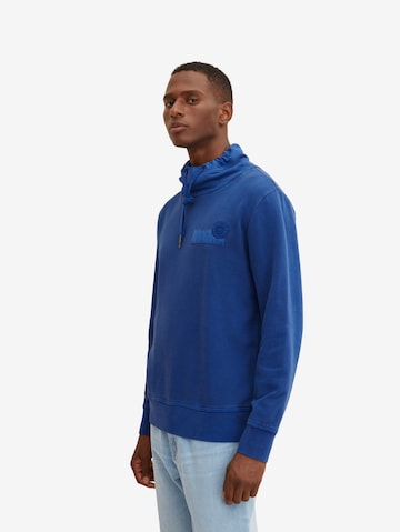 TOM TAILOR - Sweatshirt em azul