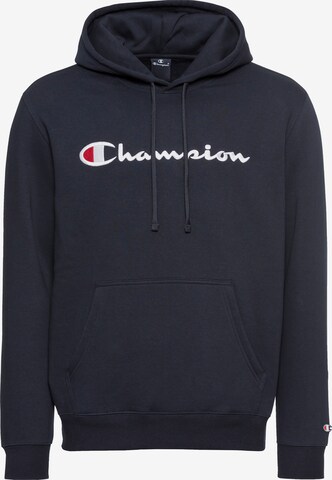 Champion Authentic Athletic Apparel Mikina – modrá: přední strana