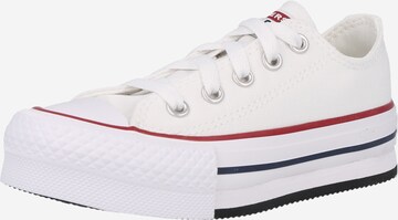 Baskets 'Chuk Taylor All Star' CONVERSE en blanc : devant