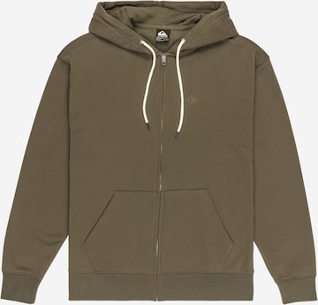 QUIKSILVER Sweatjacke 'Salt Water' in Grün: Vorderseite