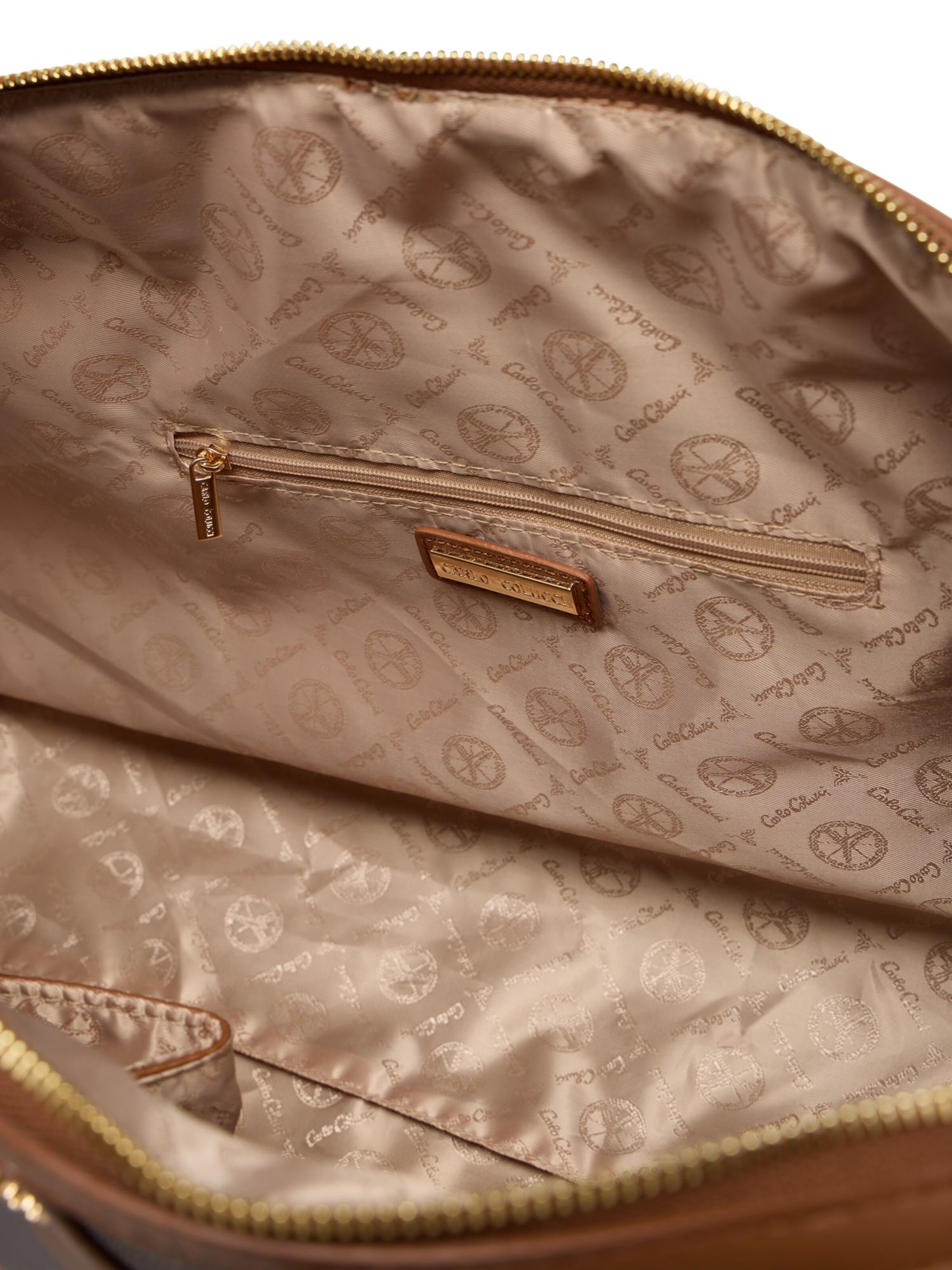 Sac week-end 'Detassis' Carlo Colucci en marron