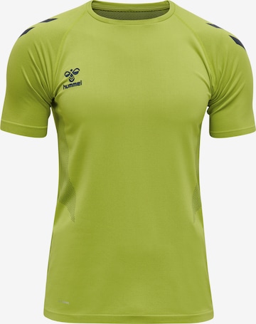 Hummel Functioneel shirt in Groen: voorkant