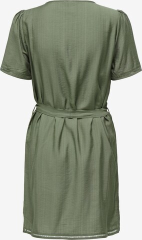 ONLY - Vestido 'CELINE PAULA' em verde