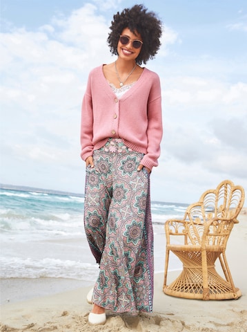 heine Wide leg Broek in Roze