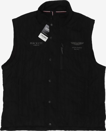 Hackett London Weste XXL in Schwarz: Vorderseite