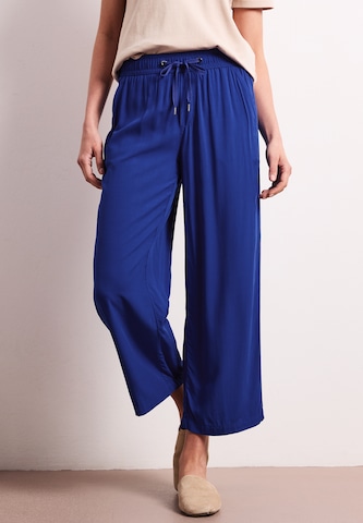 STREET ONE Wide leg Pants in Blue