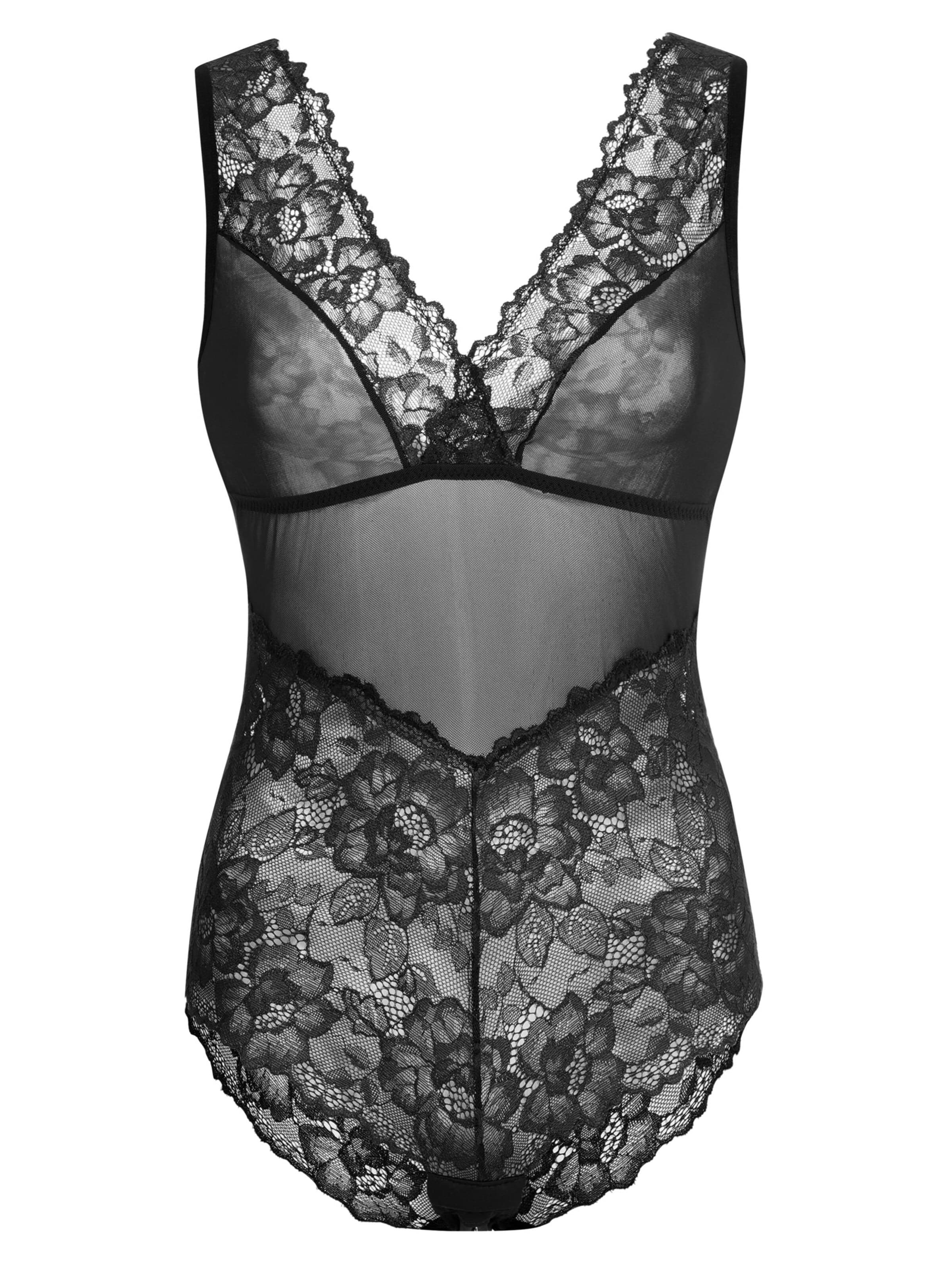 Evoni Body‌‌‌‌‌‌ in Schwarz: Vorderseite