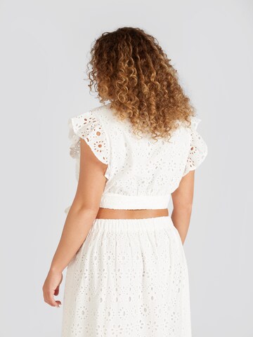 CITA MAASS co-created by ABOUT YOU - Blusa 'Rita' em branco