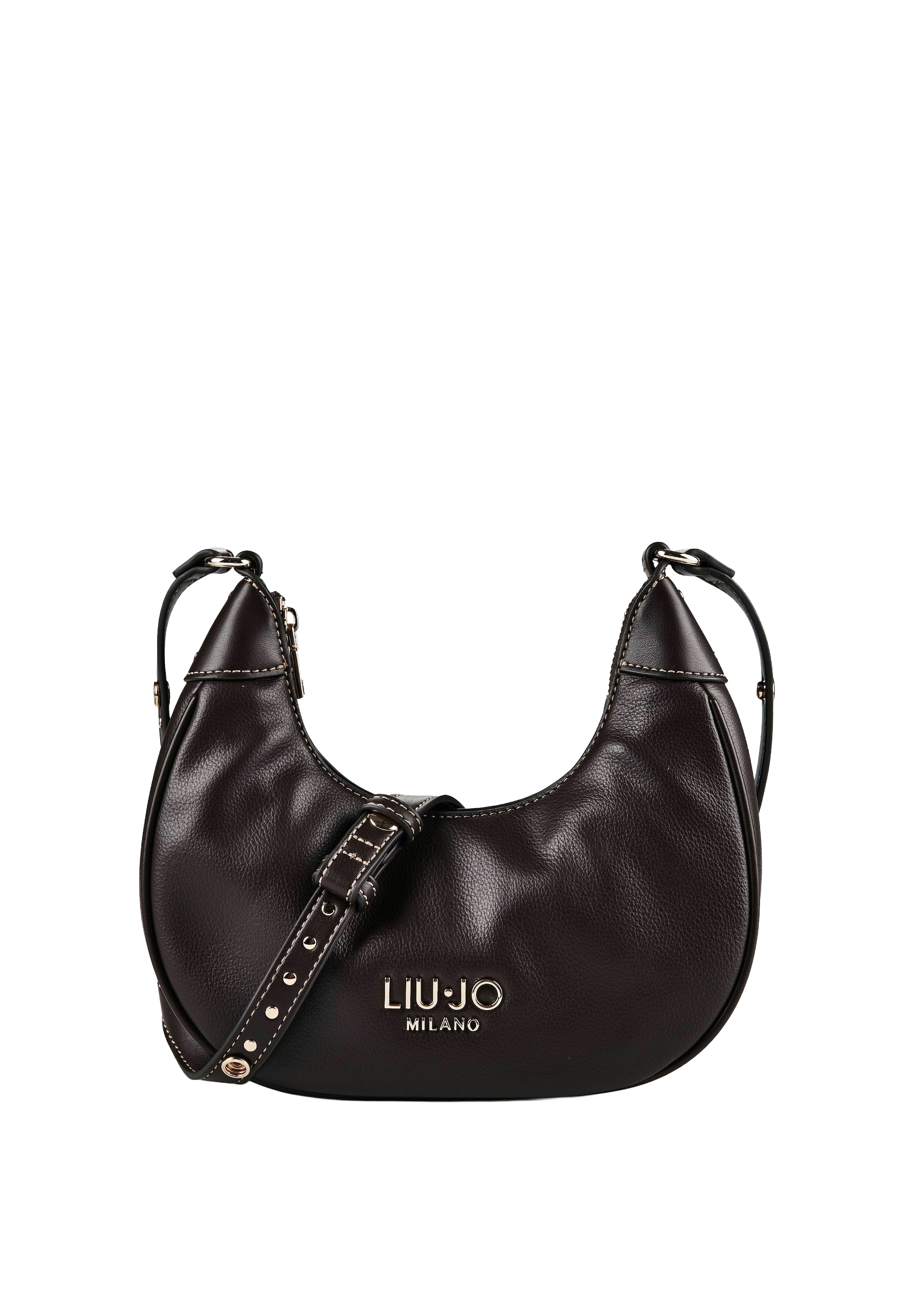 Sac bandoulière Liu Jo en marron : devant