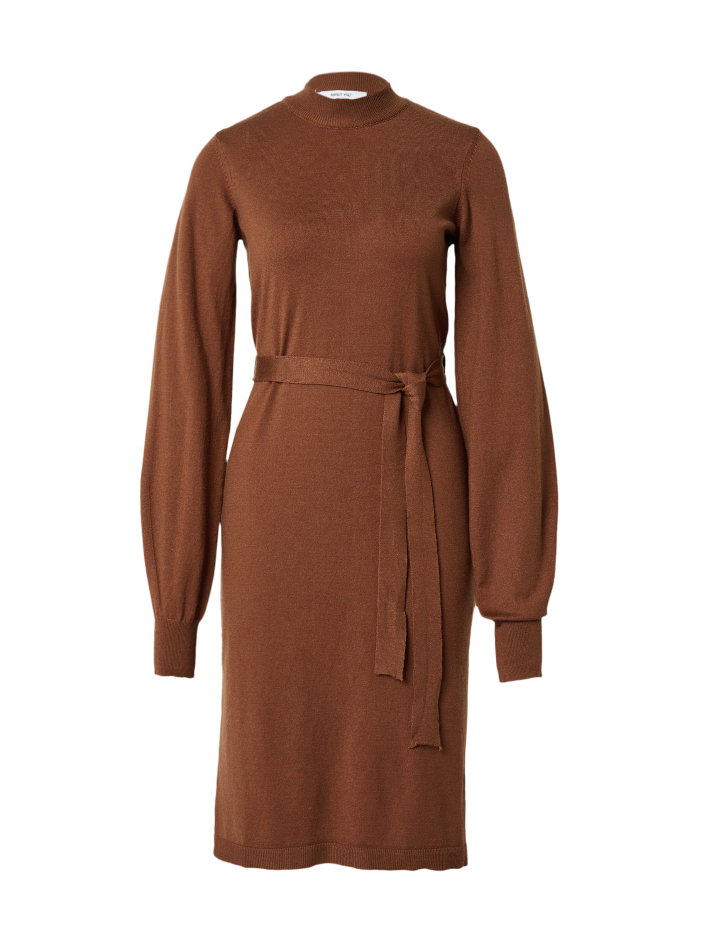 ABOUT YOU Šaty 'Lisette' – hnědá: přední strana
