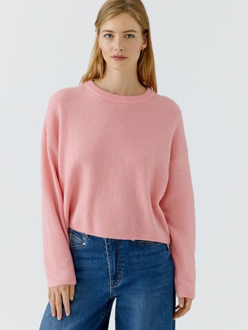 OUI Pullover 'Nila' in Pink: Vorderseite