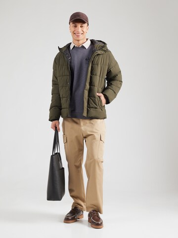 JACK & JONES Talvitakki 'JWHPACE' värissä vihreä