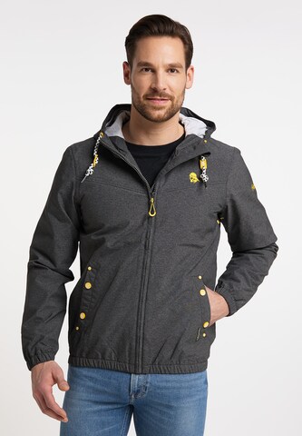 Schmuddelwedda Between-season jacket in Grey: front