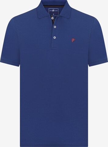 DENIM CULTURE - Camisa ' LEO ' em azul: frente