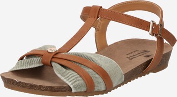 MUSTANG Sandals in Brown: front