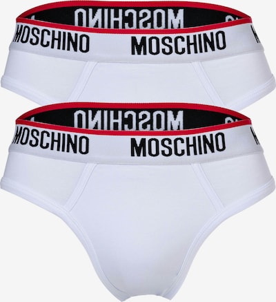 MOSCHINO Slip in rot / schwarz / weiß, Produktansicht