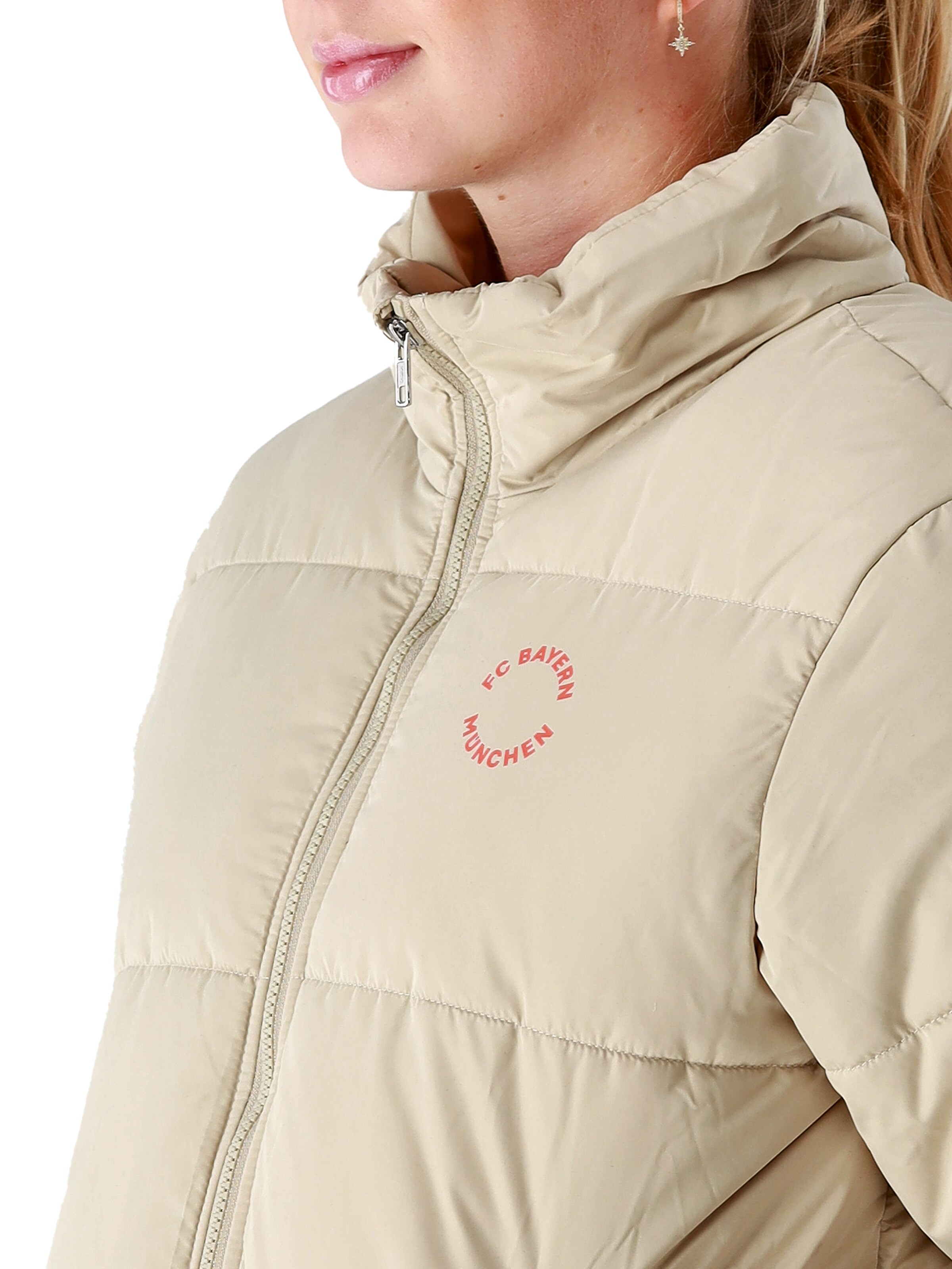 FC BAYERN MÜNCHEN Athletic Jacket 'Classic' in White