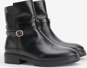 TOMMY HILFIGER Ankle Boots in Black