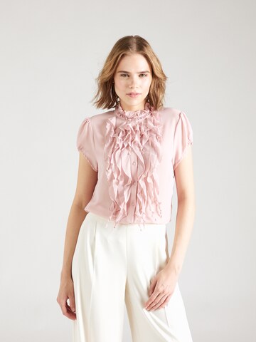 VILA Blouse 'JULIE' in Roze: voorkant