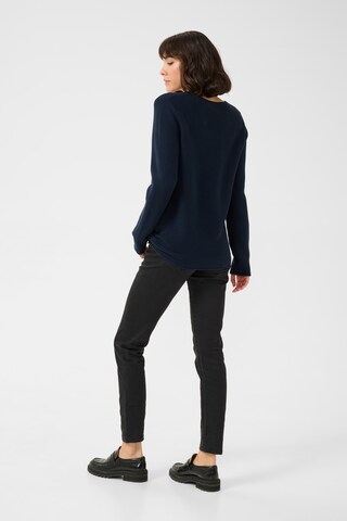 Pull-over 'Linka' Kaffe en bleu