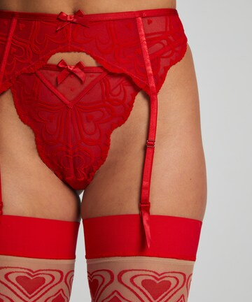 Hunkemöller Garter Belt 'Pippa' in Red