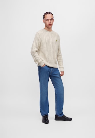 Pull-over Lyle & Scott en beige