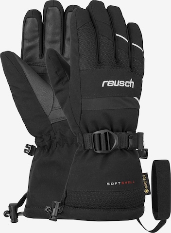 REUSCH Athletic Gloves 'Maxim GORE-TEX® Junior' in Black: front