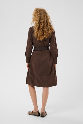 CULTURE - Vestido camisero 'CUDaiva Antoinett' en marrón