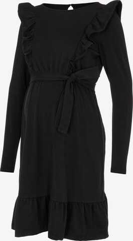 MAMALICIOUS Dress 'Roberta Mary' in Black: front