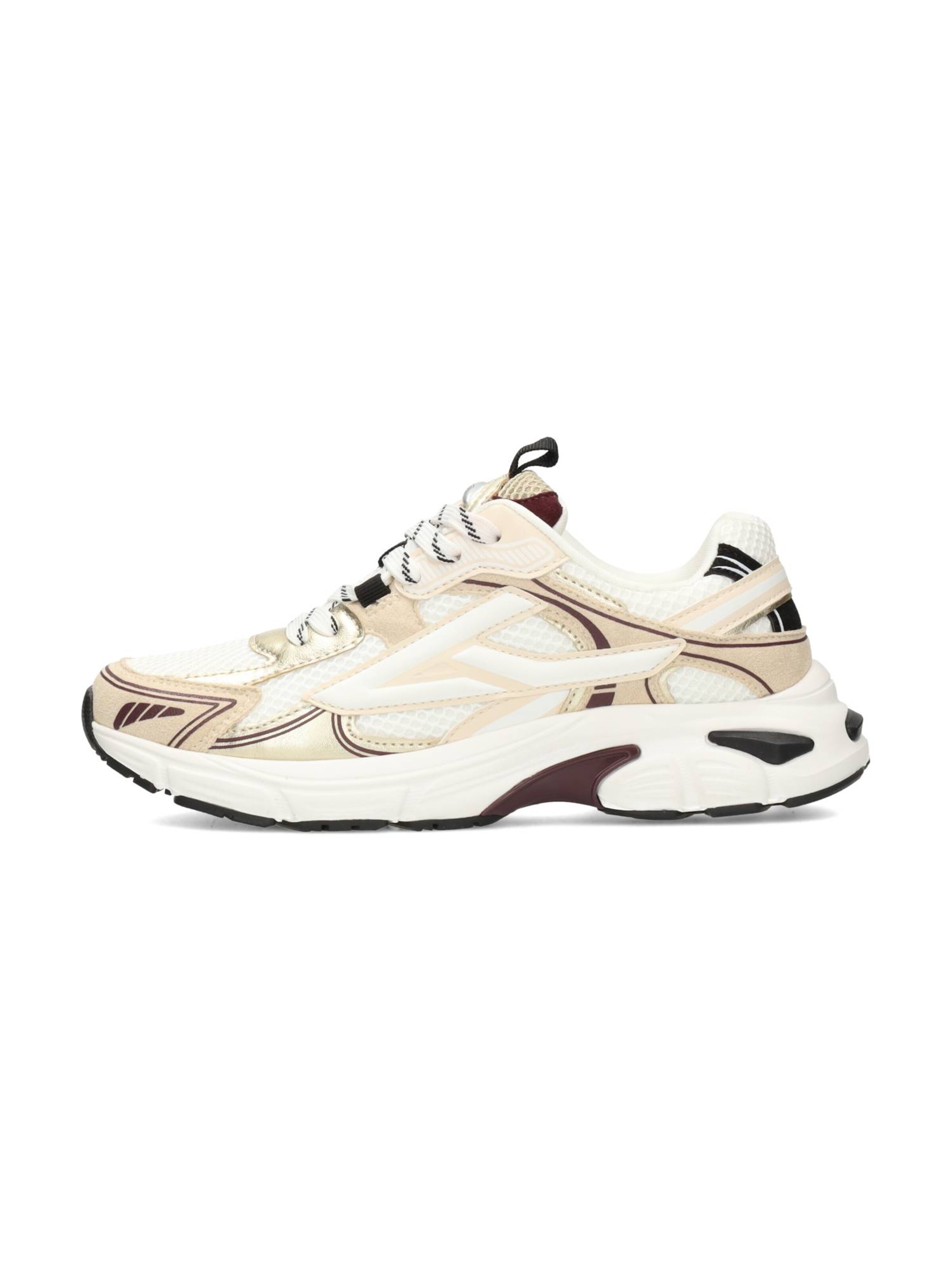 Baskets basses 'Ginny' POSH by Poelman en blanc : devant