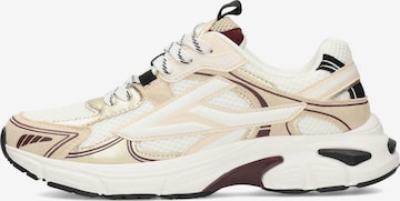 Baskets basses 'Ginny' POSH by Poelman en blanc : devant