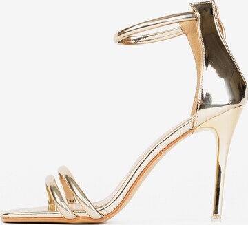 Celena Sandals 'Cassy' in Gold: front