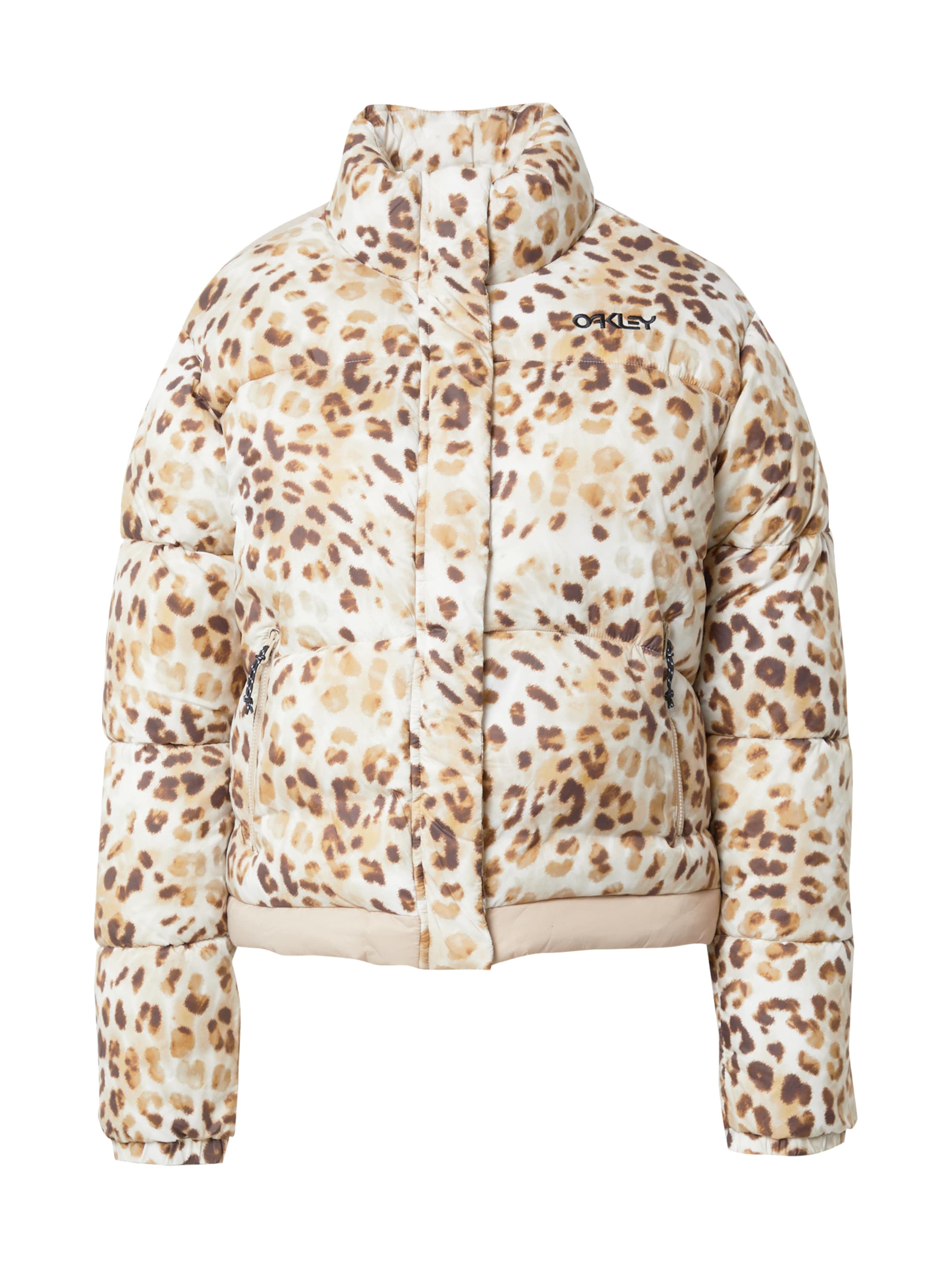 OAKLEY Μπουφάν πεζοπορίας σε μπεζ: μπροστά