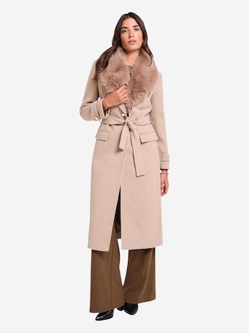 Morgan De Toi Winter coat '262-GPEAKS1' in Beige