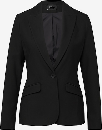 Blazer s.Oliver en noir : devant