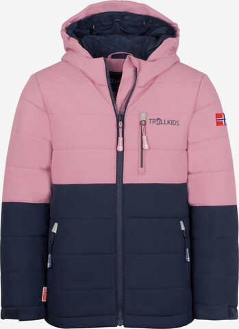 TROLLKIDS Athletic Jacket 'Hemsedal' in Blue: front