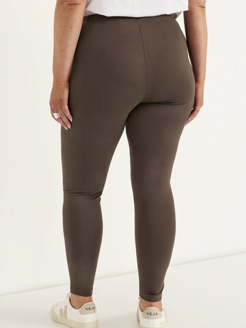 Cellbes of Sweden Skinny Leggings in Bruin
