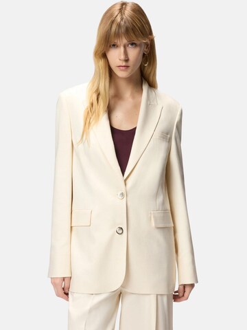 PINKO Between-season jacket 'PINKO FAITH GIACCA FRISOTTINO GIACCA' in White